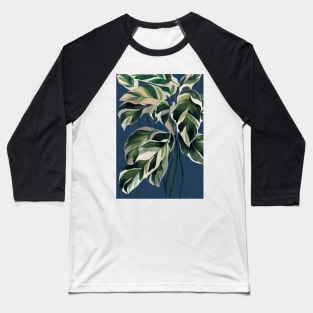 Modern Plant Illustration Baseball T-Shirt